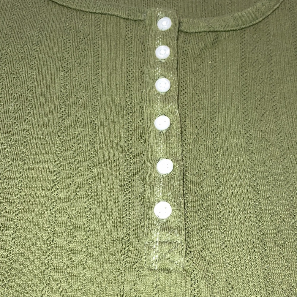 Style & Co. Pointelle Knit Top - Picture 7 of 8